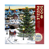 Cobble Hill Small Box 500pc Puzzle - Village Tree